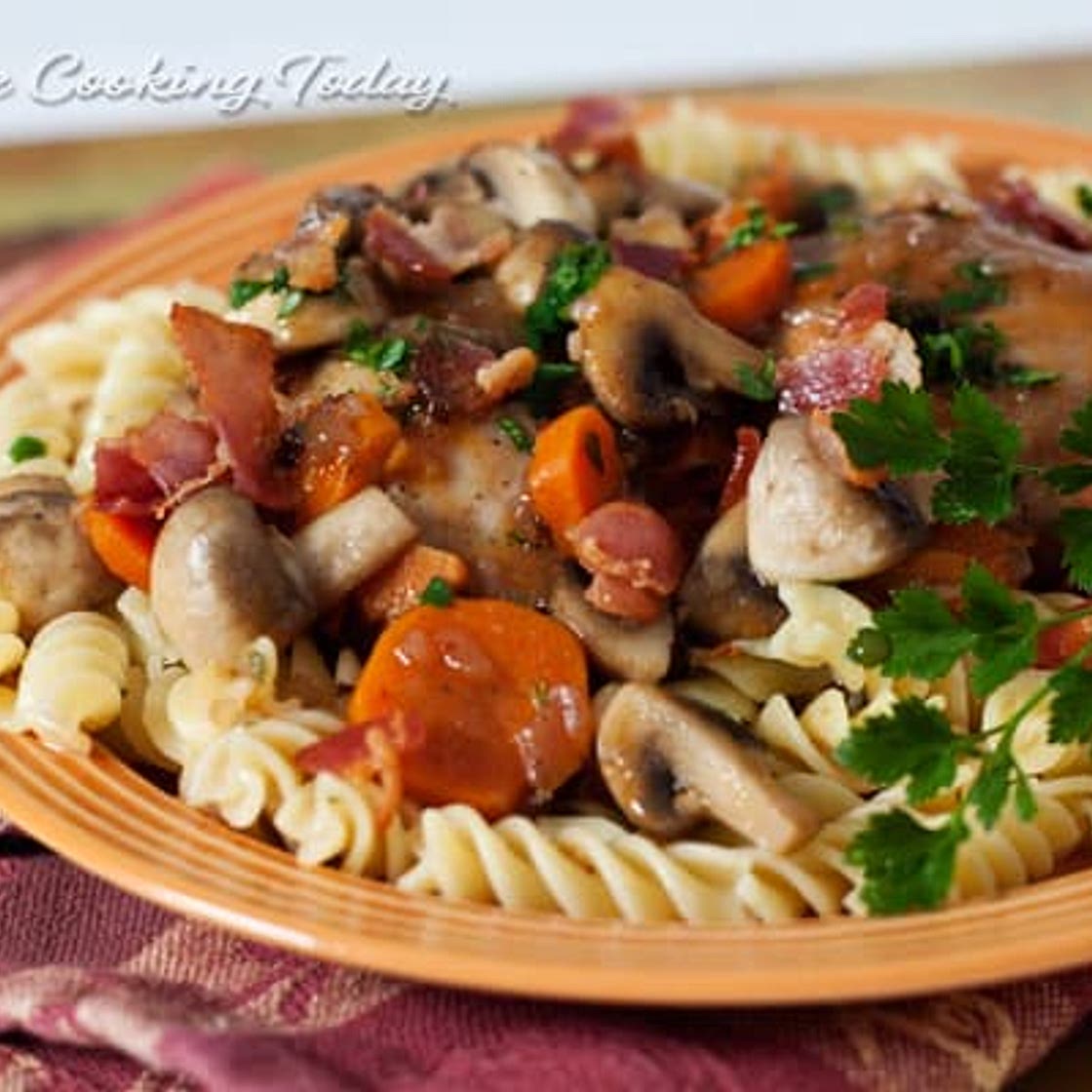 Pressure Cooker Coq Au Vin