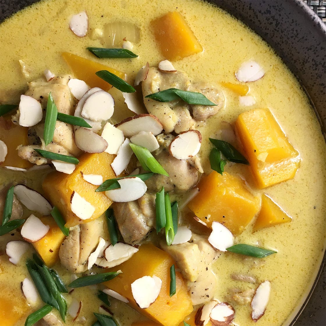 Creamy Chicken Pumpkin Curry