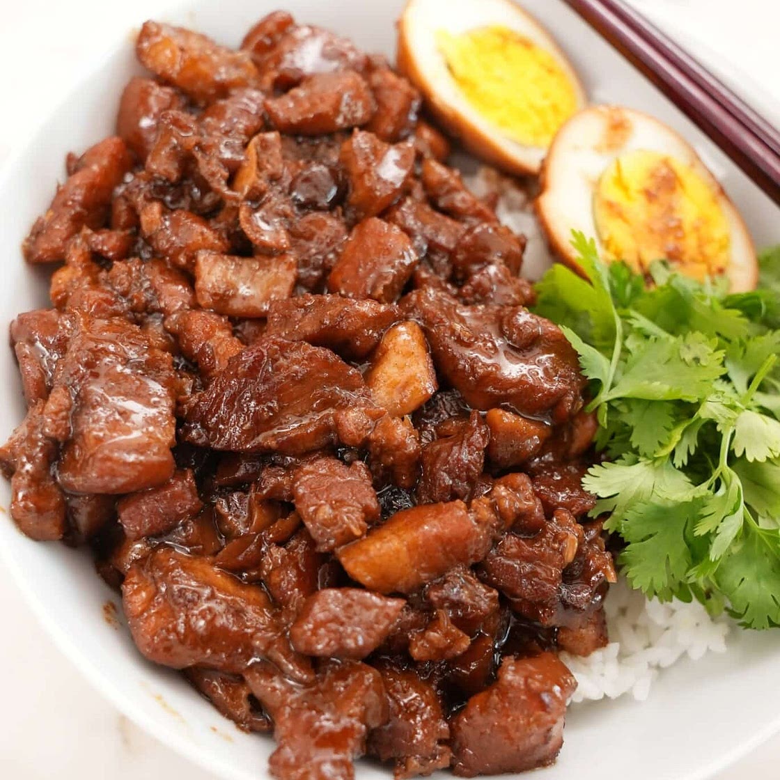 Lu Rou Fan (Taiwanese Braised Pork Rice)