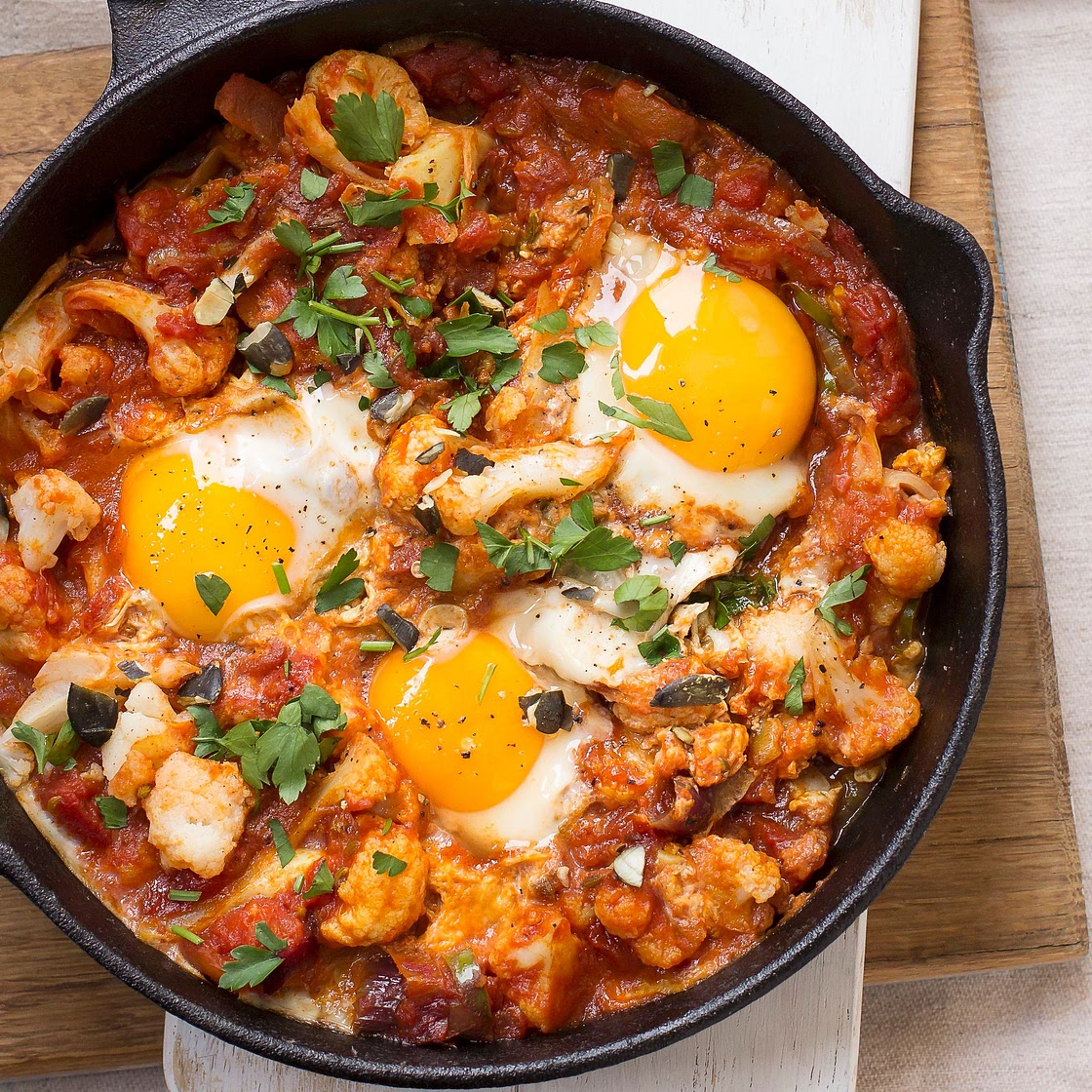 Blumenkohl-Shakshuka