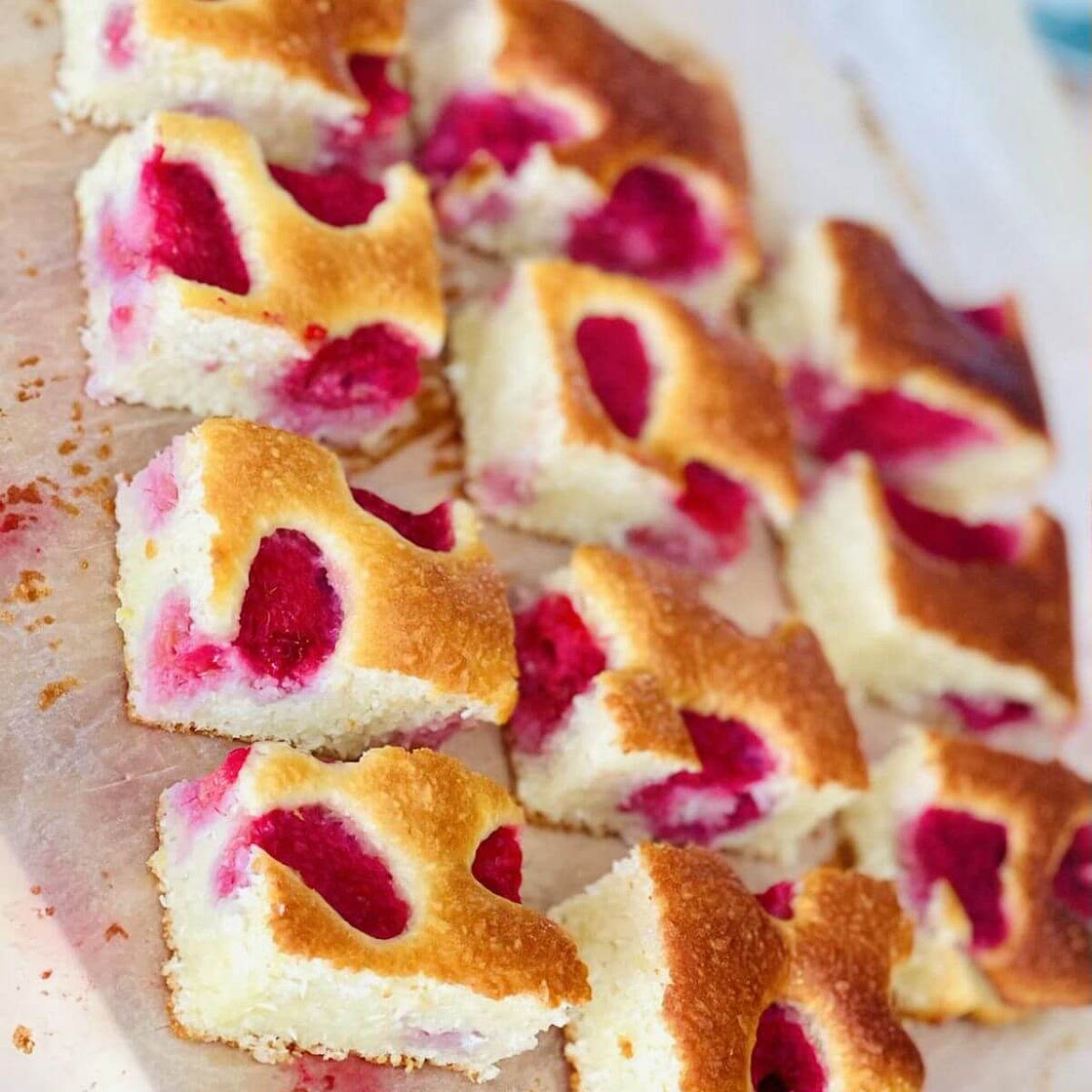 Coconut and Raspberry Cake