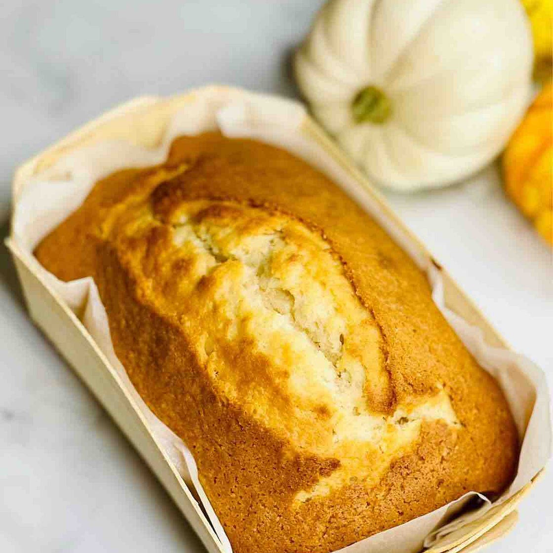 One egg lemon pound cake