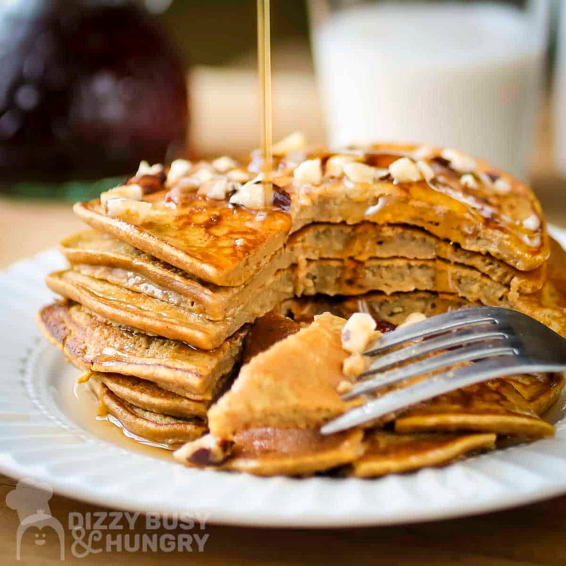 Pumpkin Pancakes with Pancake Mix