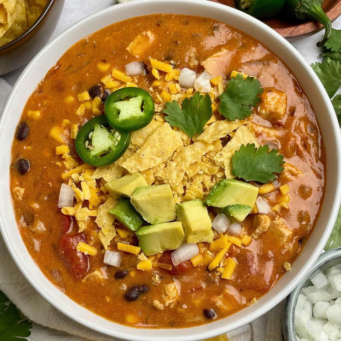 Vegan Enchilada Soup