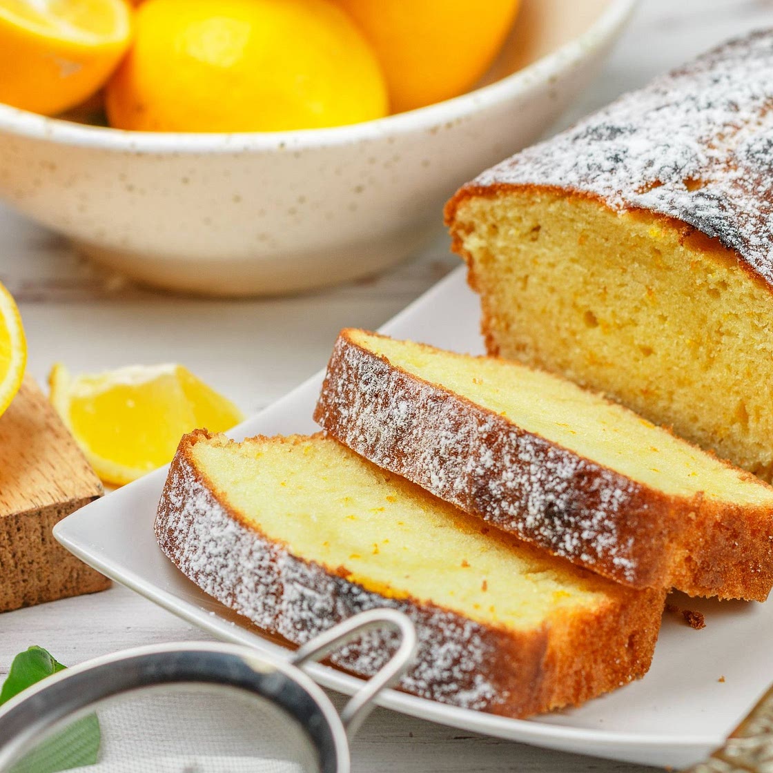 Low fat lemon drizzle recipe