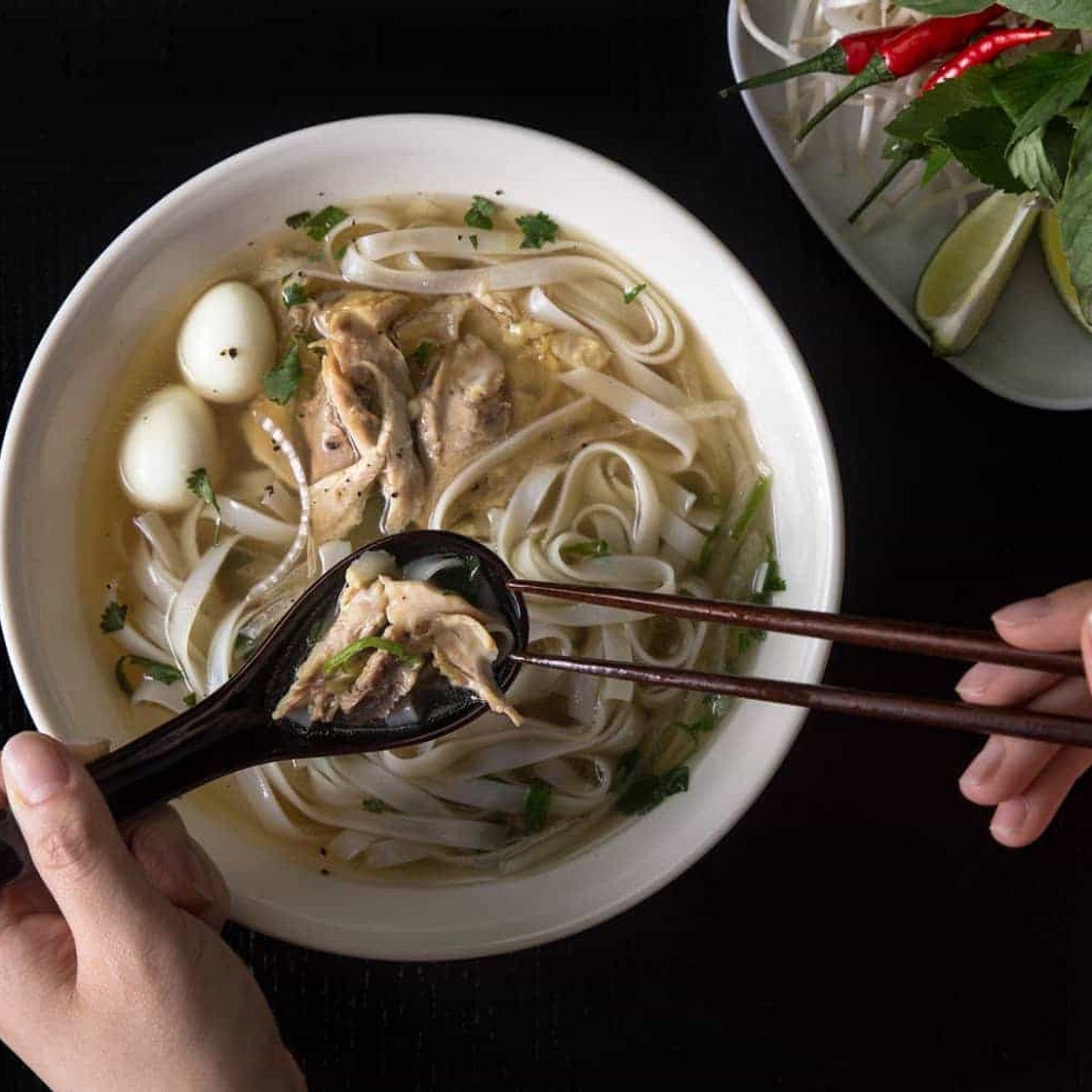 Instant Pot Pho Ga (Vietnamese Chicken Noodle Soup)