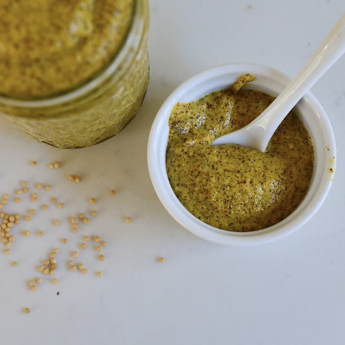 Homemade German Stone Ground Mustard