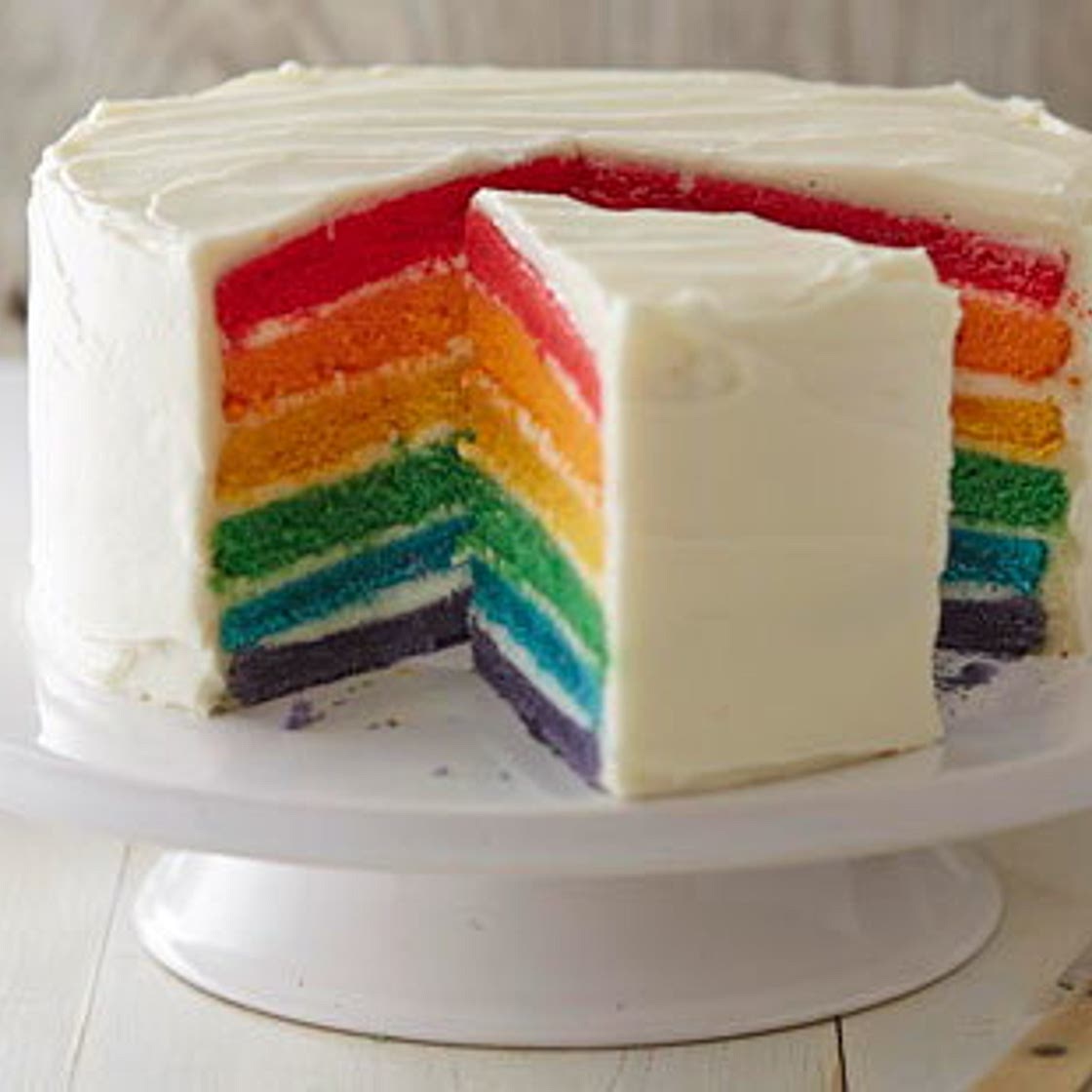 Rainbow cake