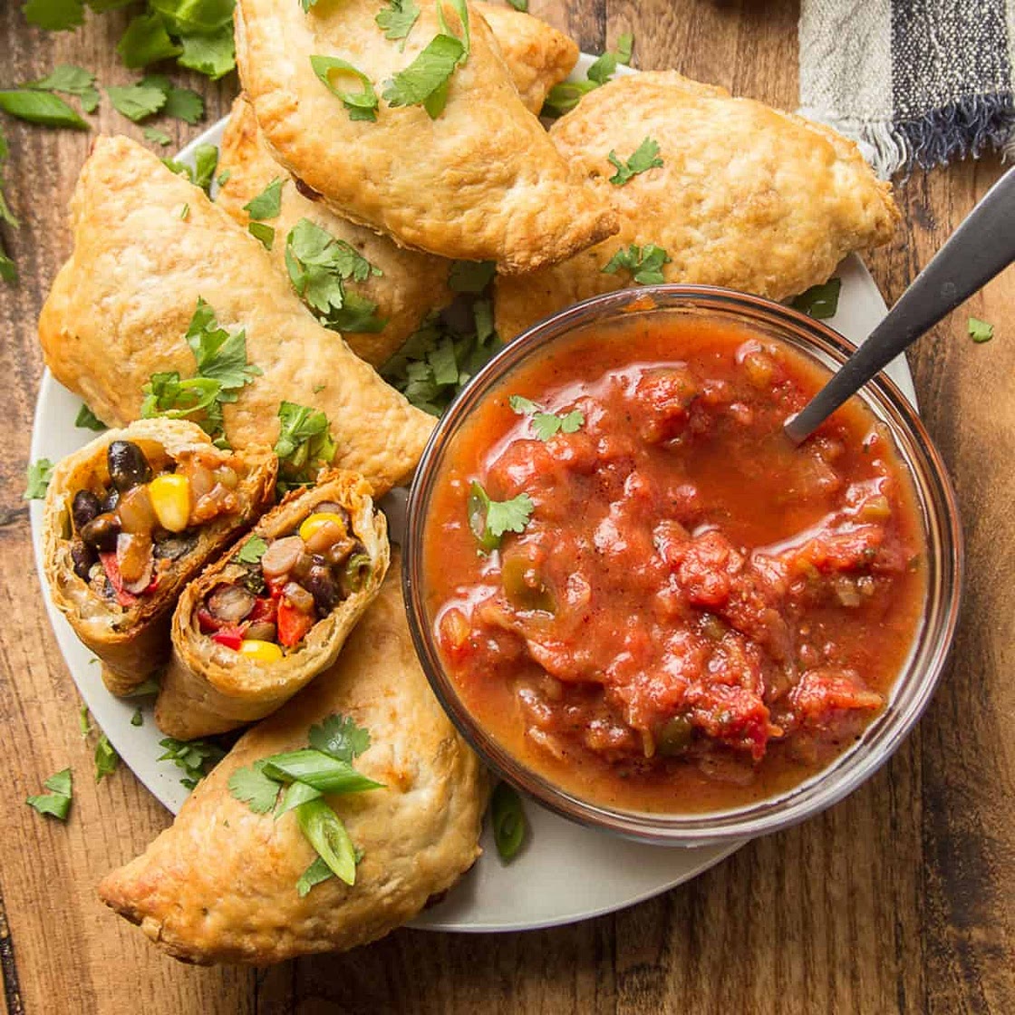 Easy Black Bean Vegan Empanadas