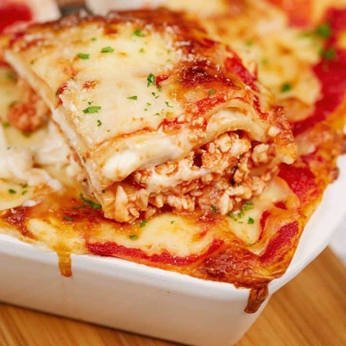 Easy Chicken Lasagna