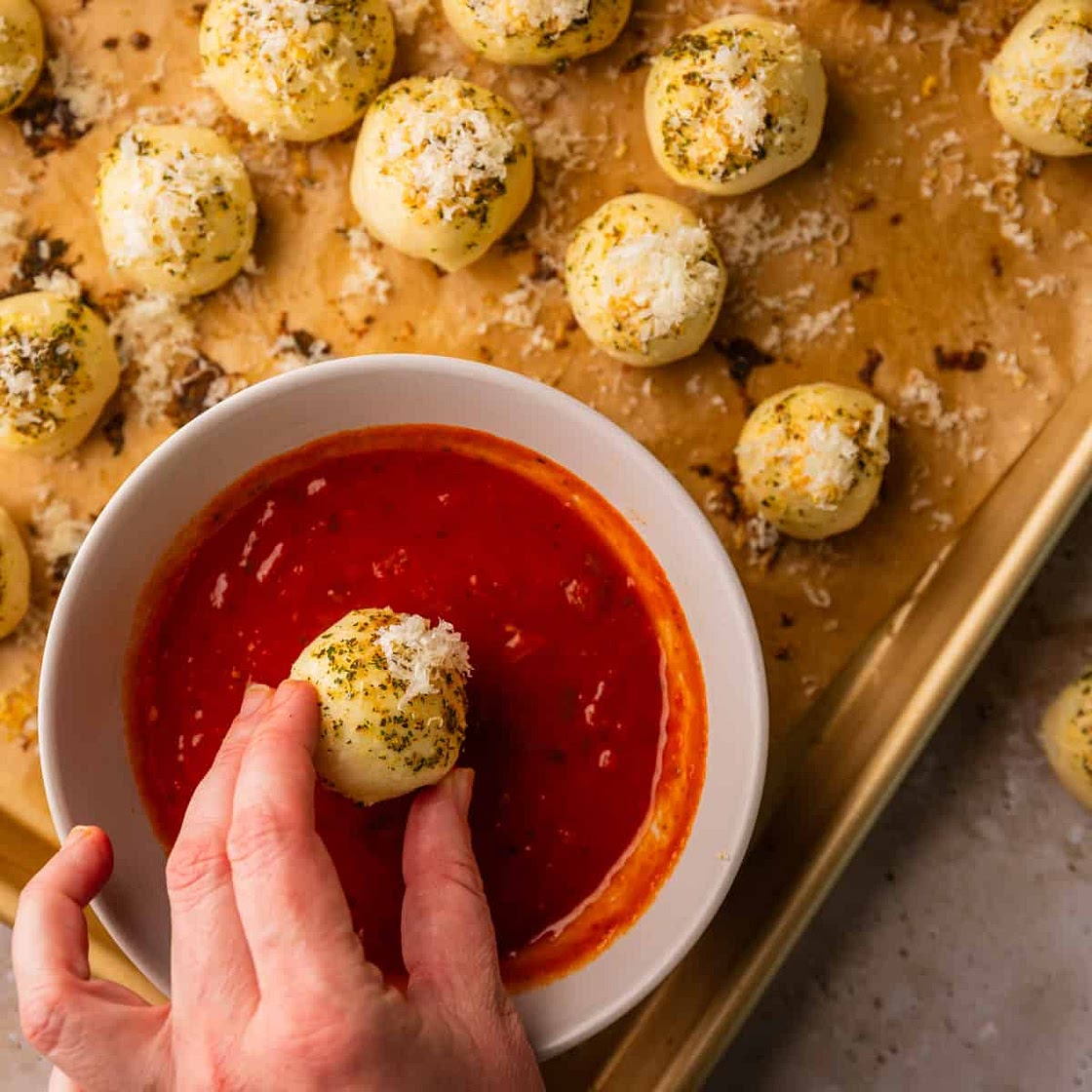 Parmesan Bread Bites