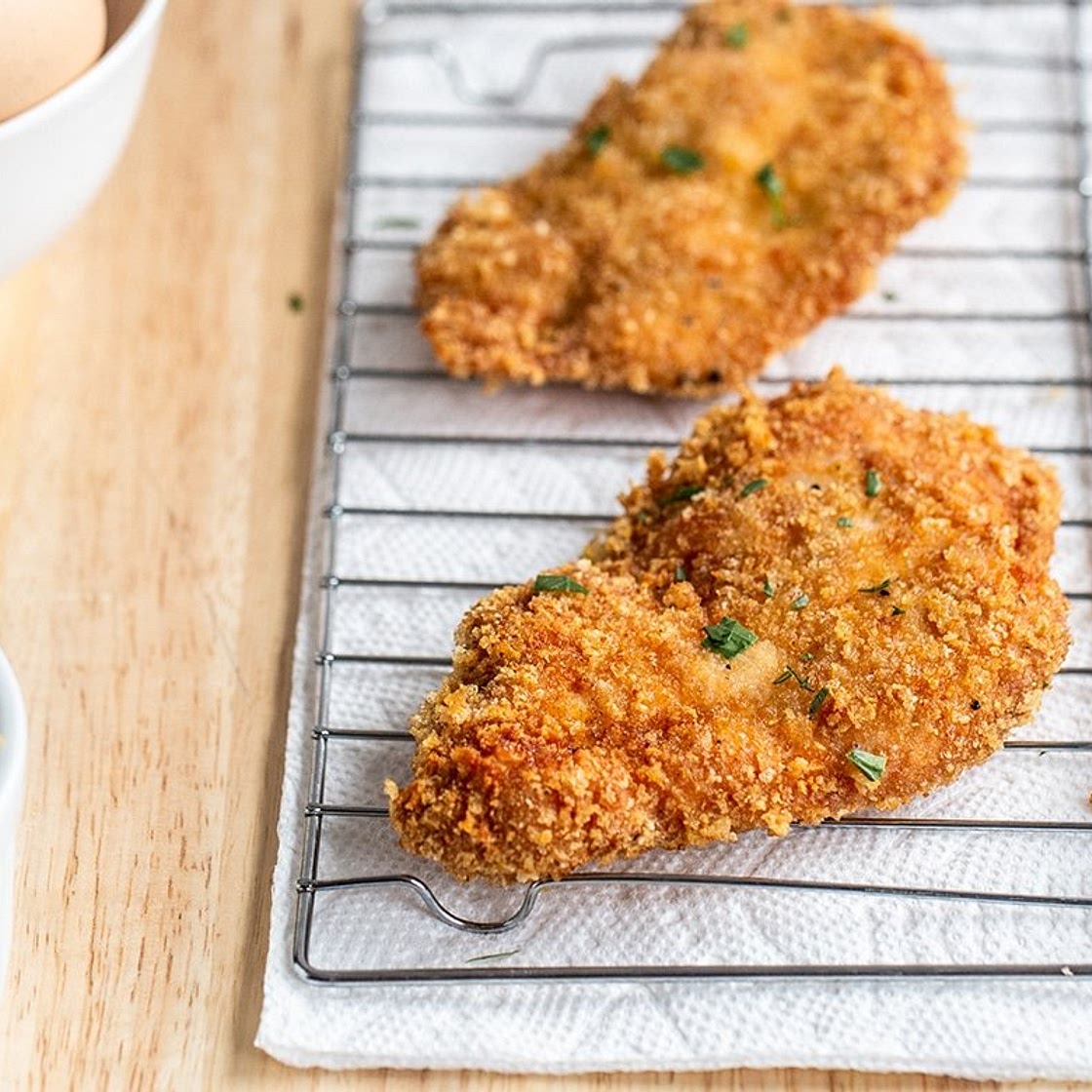 Panko Breaded Fried Chicken