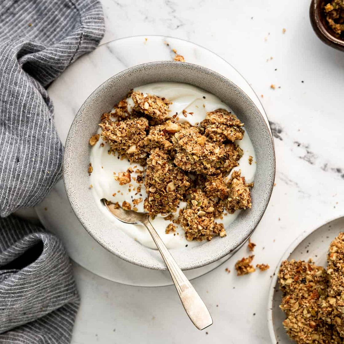 Ultimate Grain Free Granola Recipe (Paleo, Vegan, Sugar Free)