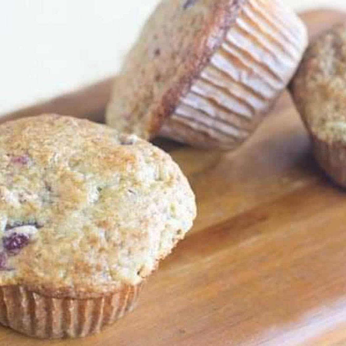 Cranberry Sauce Muffins