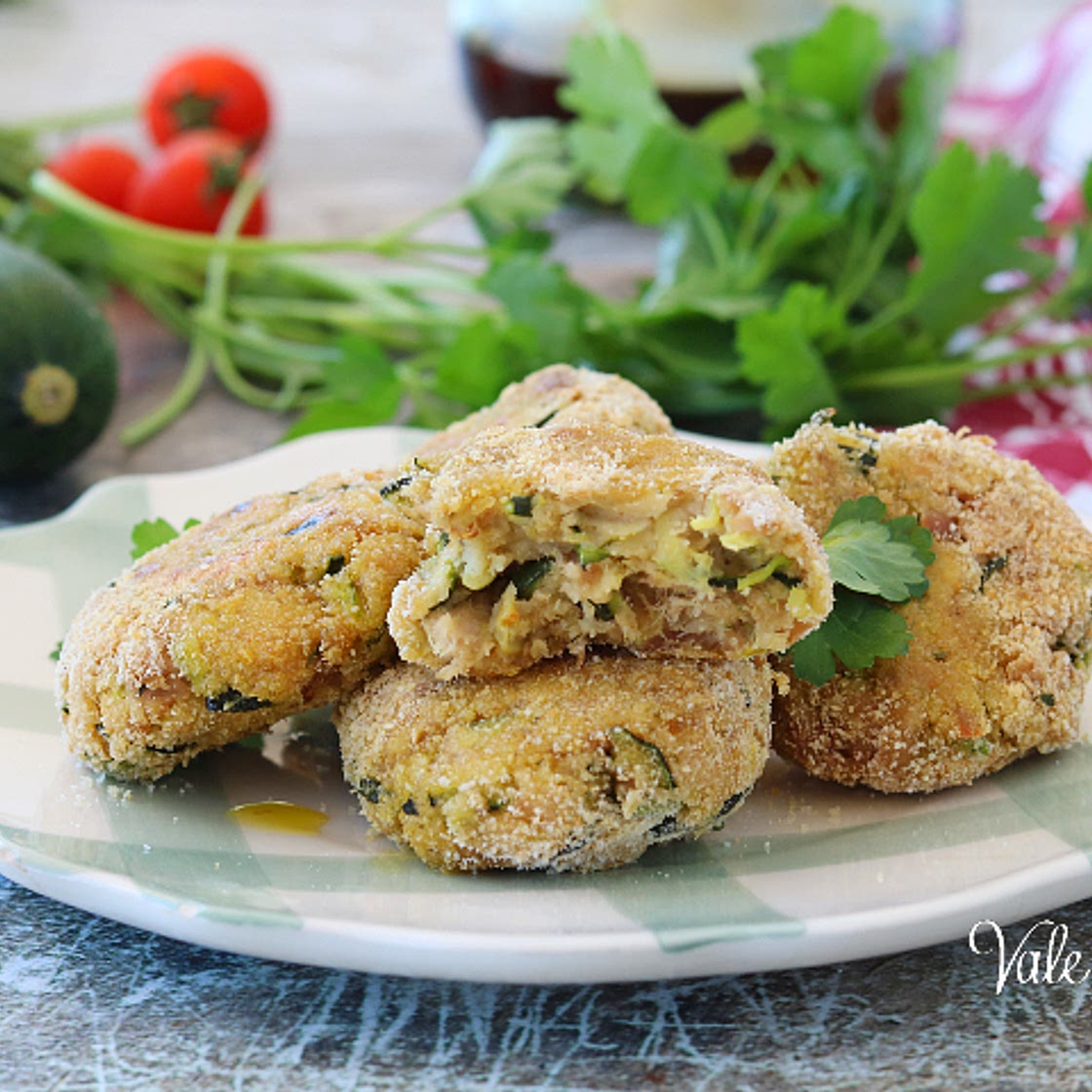 POLPETTE DI TONNO E ZUCCHINE AL FORNO