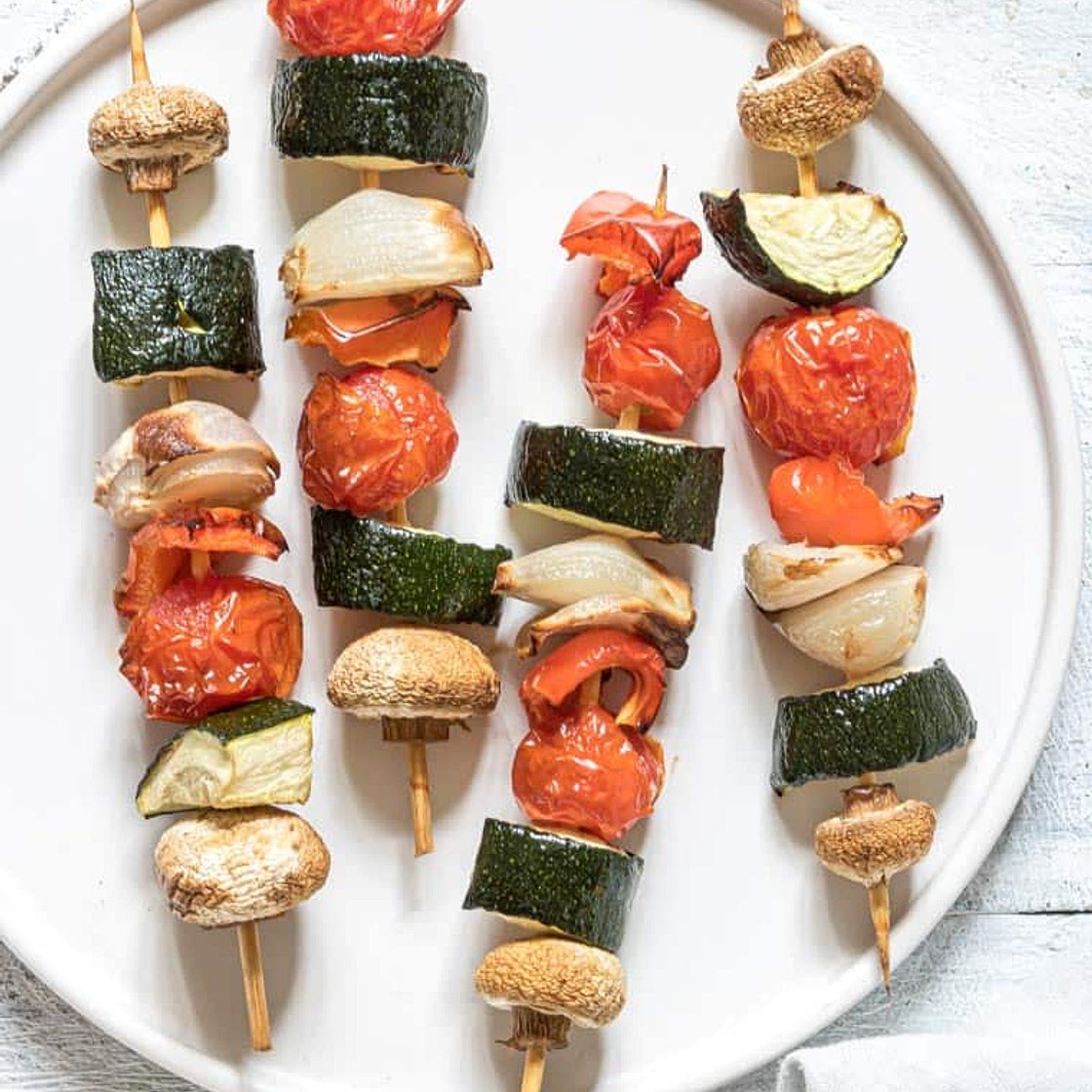 Air Fryer Vegetable Kabobs