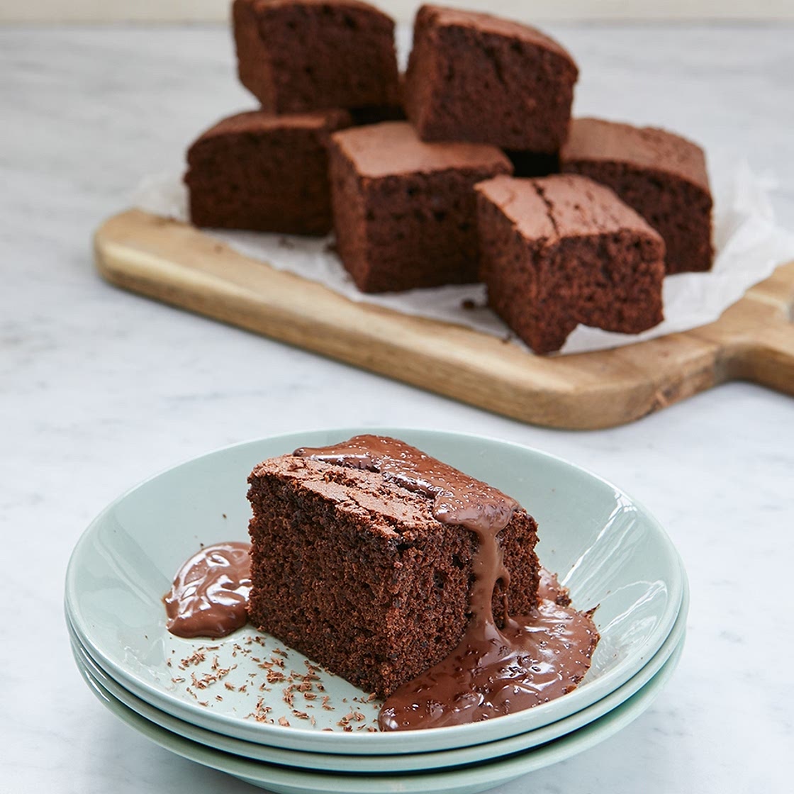 Sehrish's old-school chocolate cake