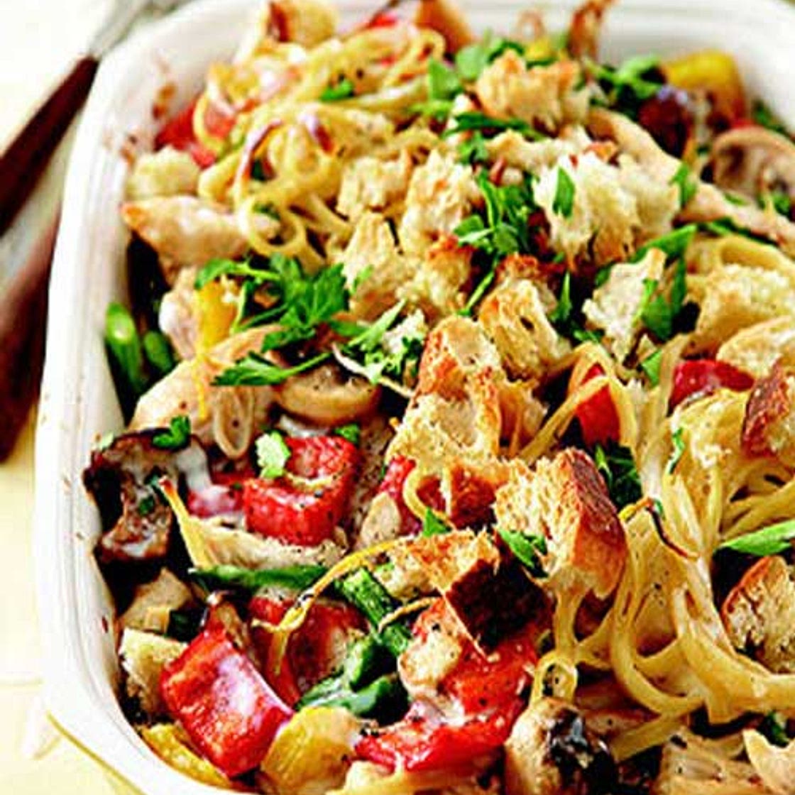 Potluck Chicken Tetrazzini