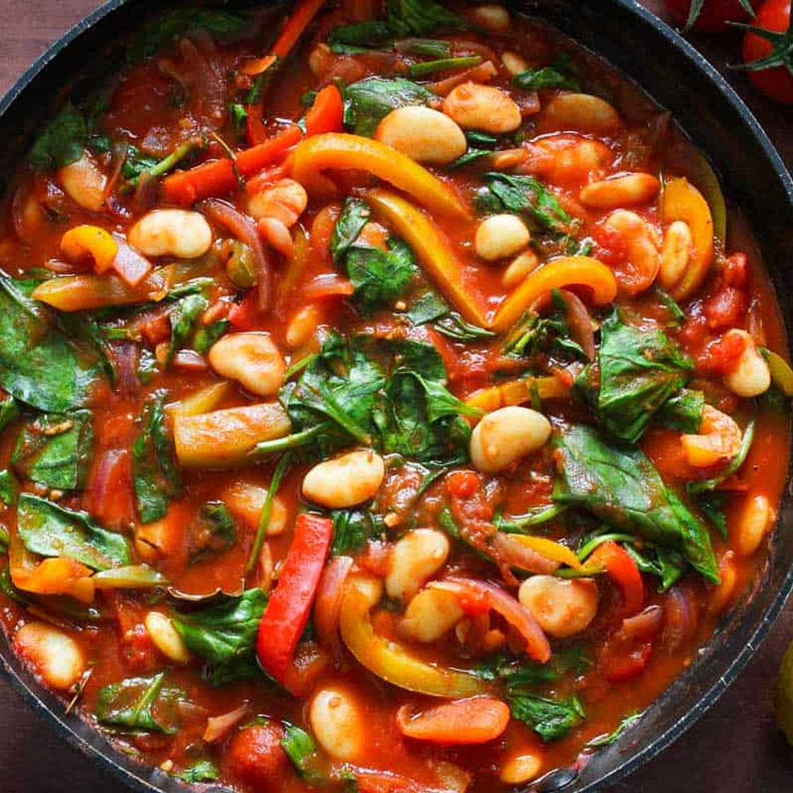 Lemony Butter Bean Stew (Vegan + Gluten-Free)