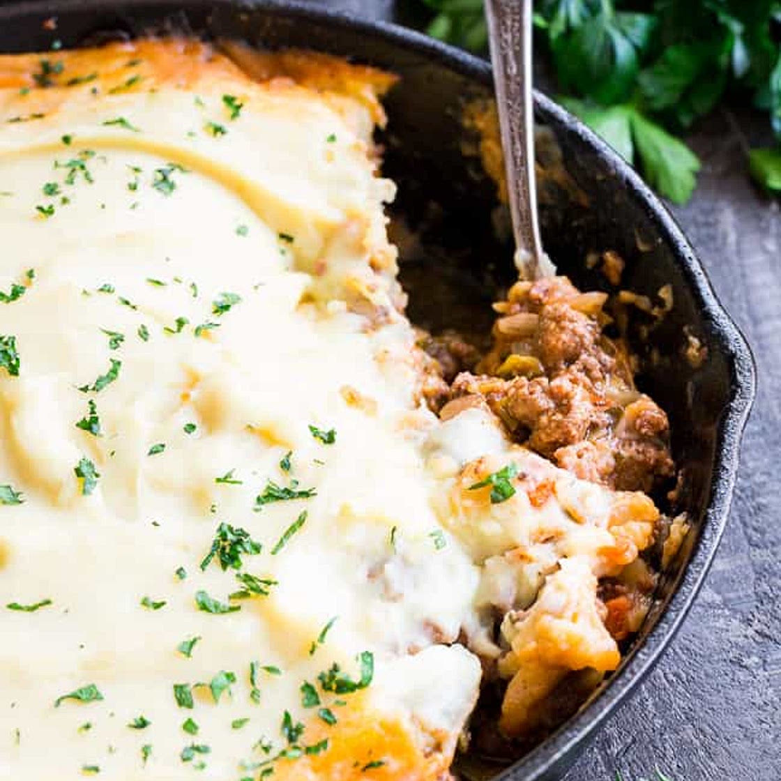 Paleo Shepherd's Pie {Whole30, Dairy Free}