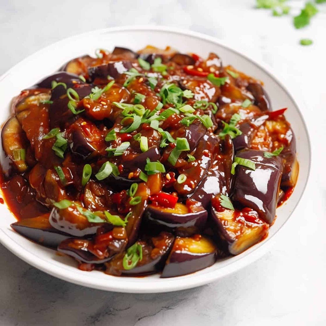 Chinese Eggplant In Garlic Sauce