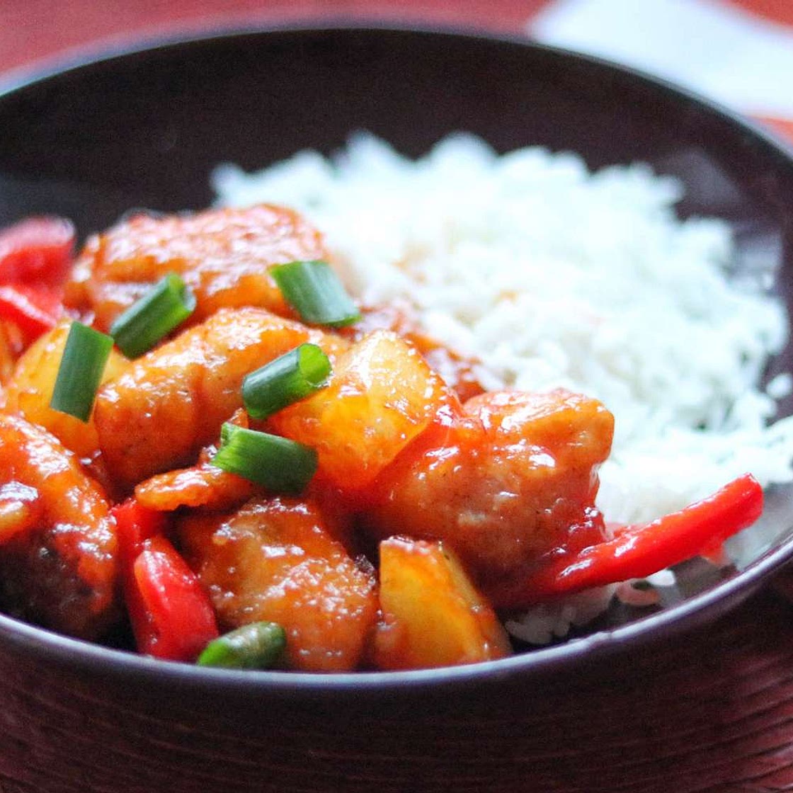 Peruvian Pineapple Chicken (Pollo a la Piña)