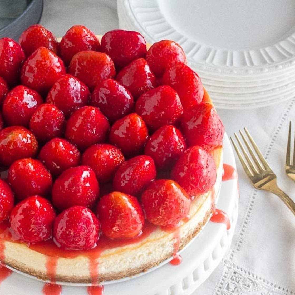 New York Style Low FODMAP Cheesecake