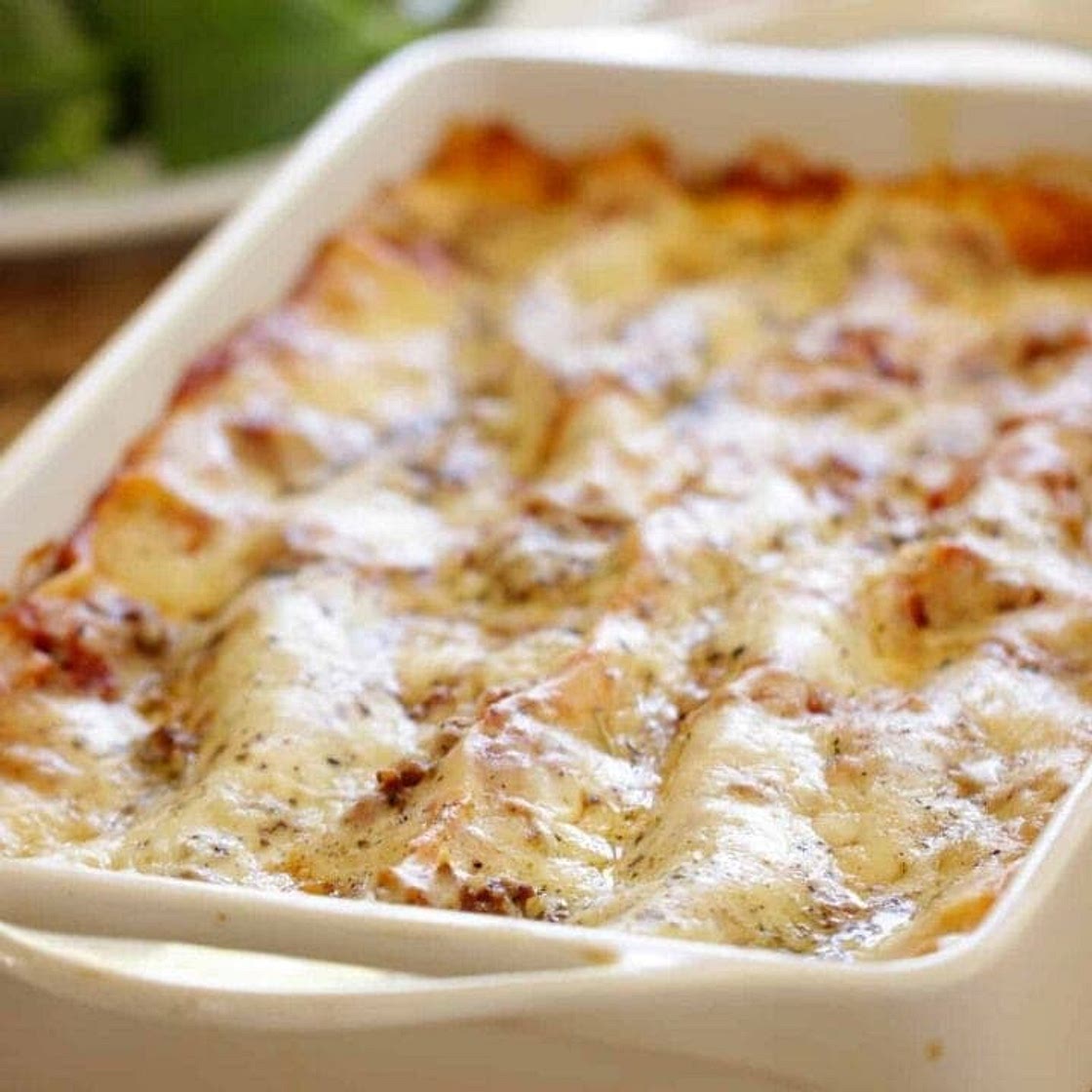 Lasagna with No Ricotta