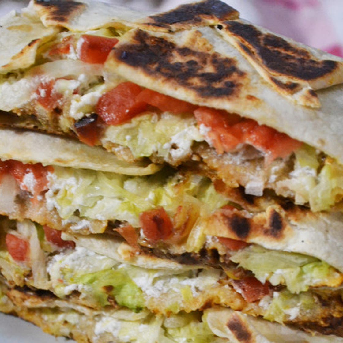 Copycat Taco Bell Crunchwrap Supreme