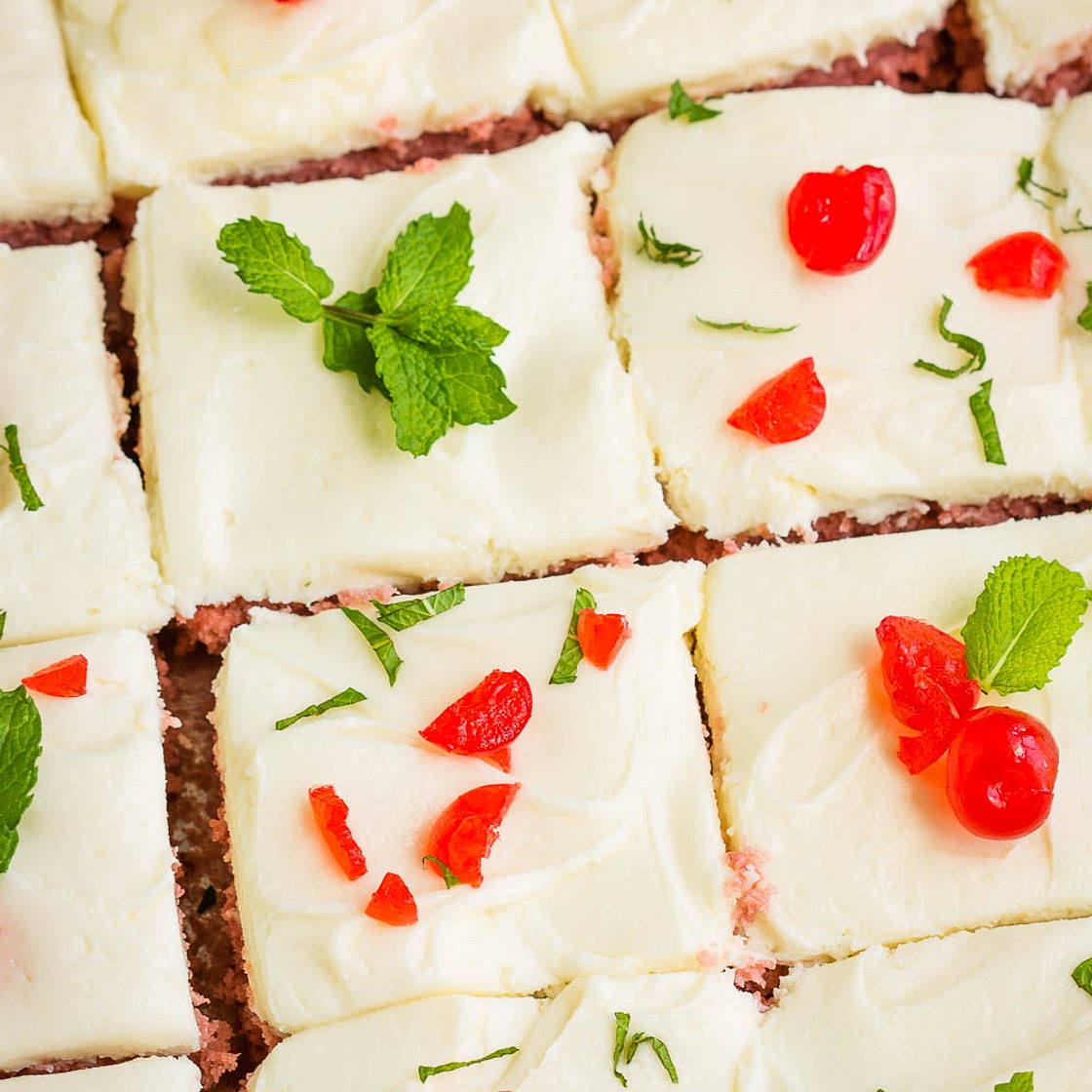 CHERRY TEXAS SHEET CAKE