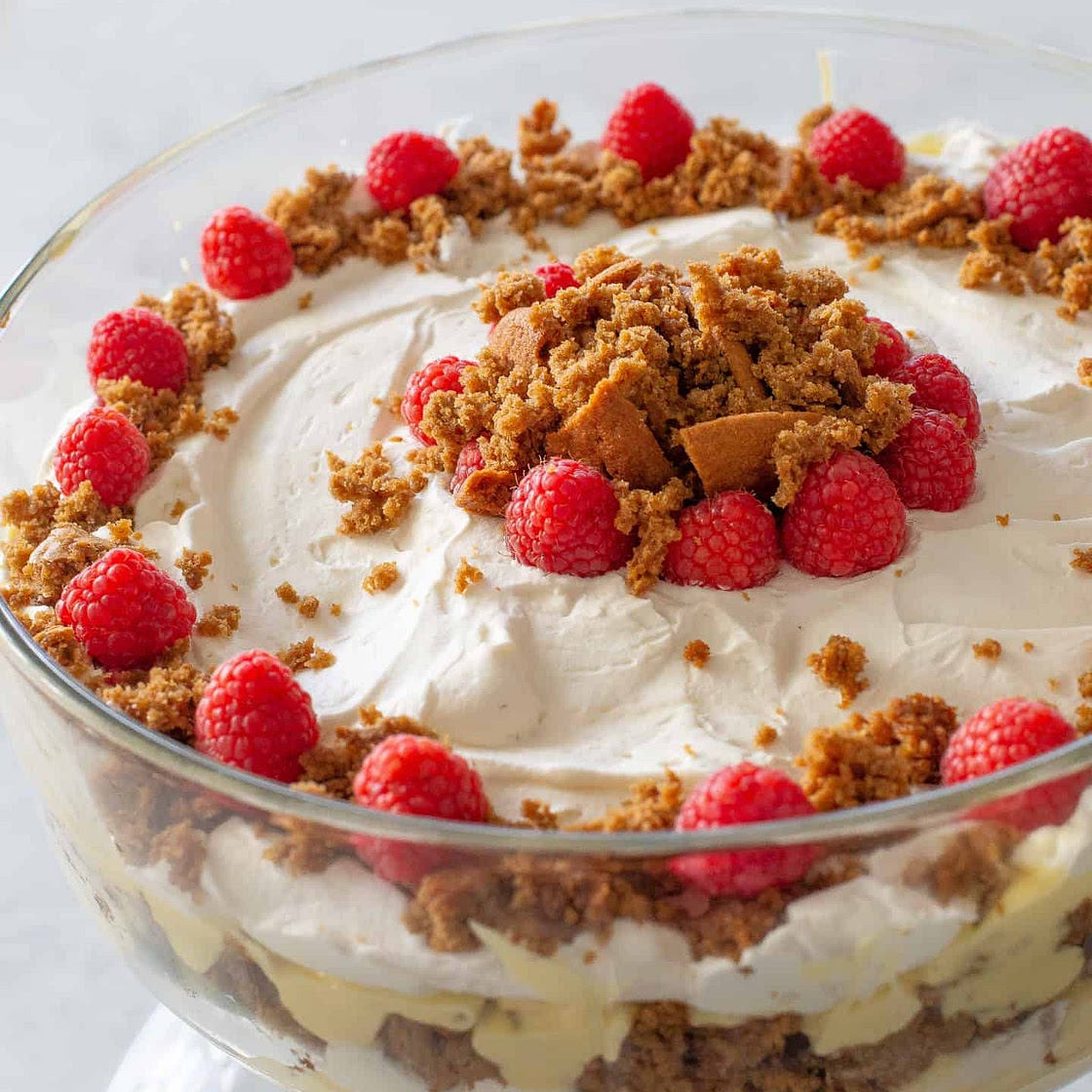 Eggnog Gingerbread Trifle