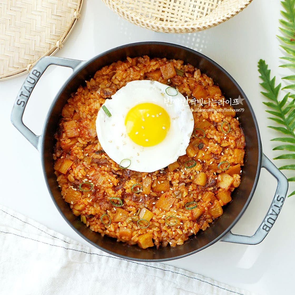 백종원 깍두기 볶음밥 레시피 차돌 깍두기볶음밥 요리