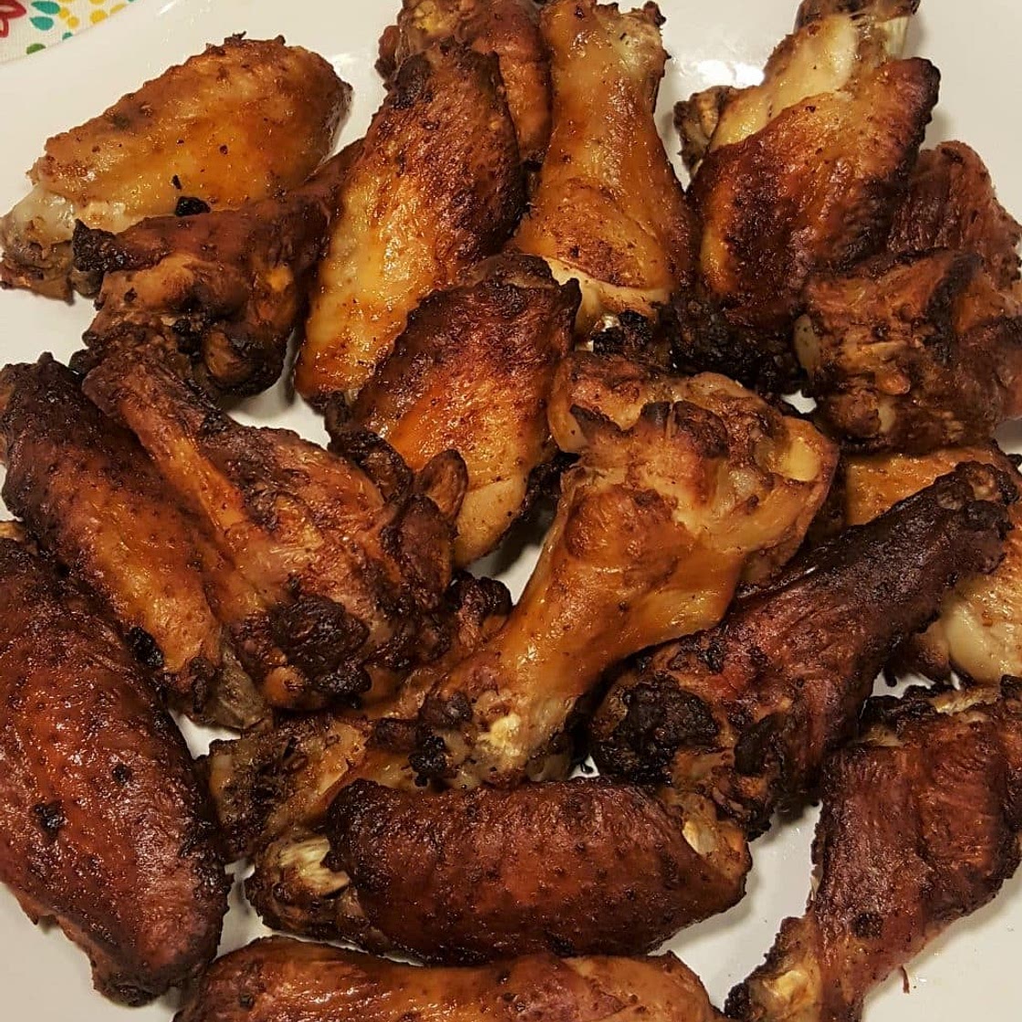 Air Fryer Garlic Ranch Wings