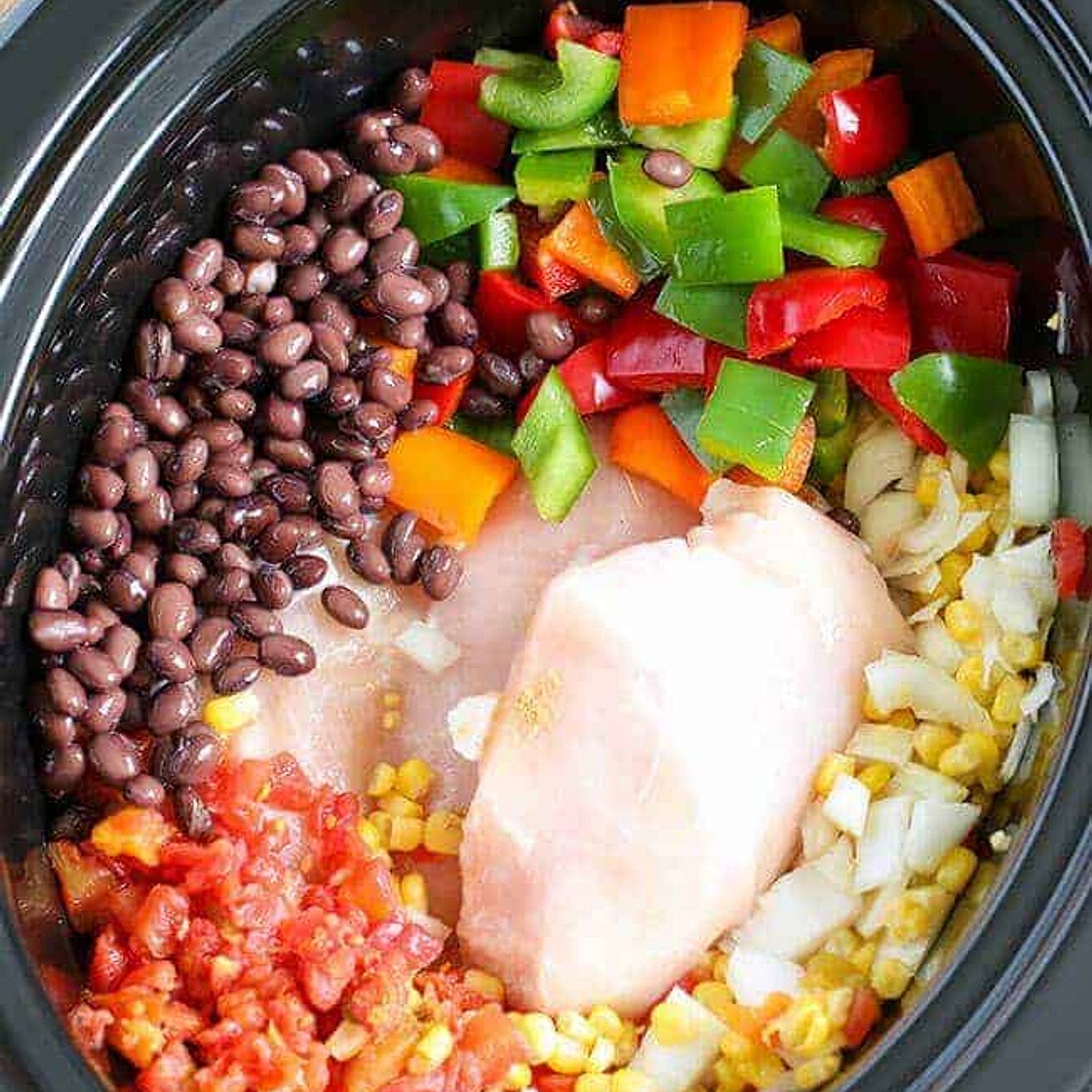 Slow Cooker Chicken Chili