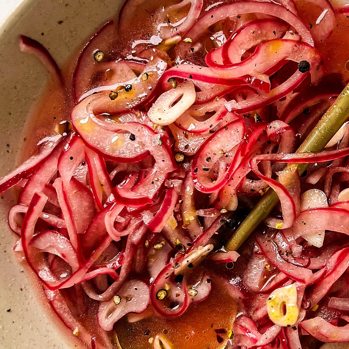 Quick Pickled Red Onions