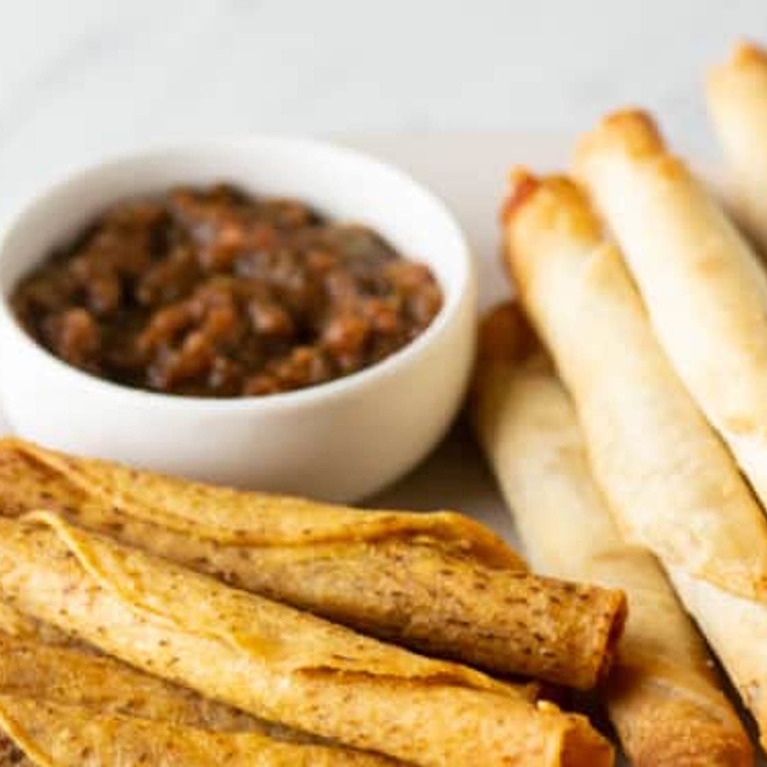 Air Fryer Frozen Taquitos and Flautas