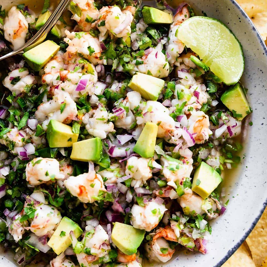 Easy Mexican Shrimp Ceviche