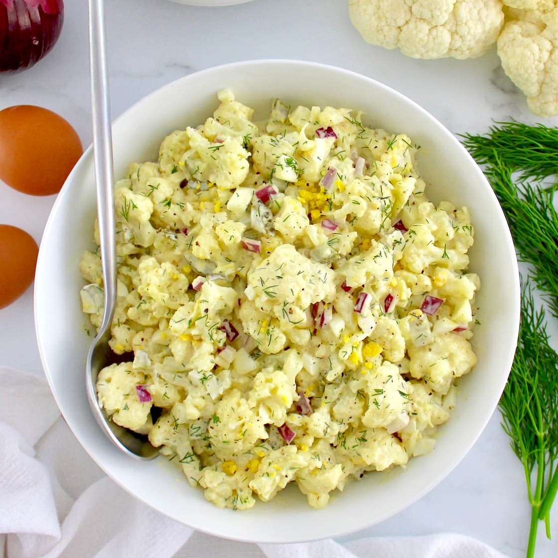 Cauliflower Potato Salad