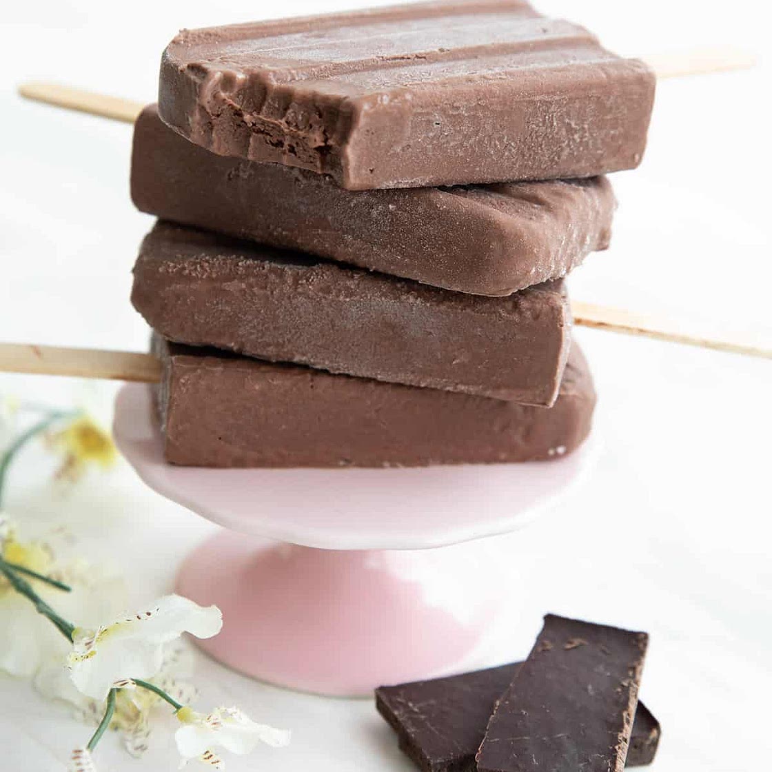 Sugar Free Fudge Pops Recipe