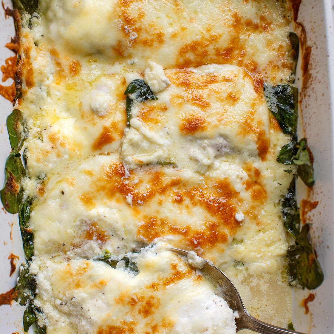 Creamy Spinach Chicken Casserole Recipe