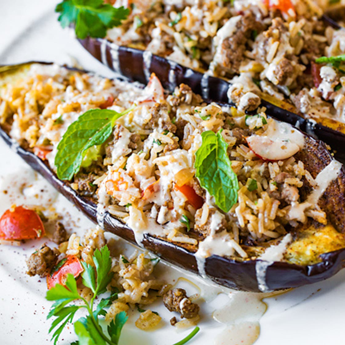 Stuffed Eggplant