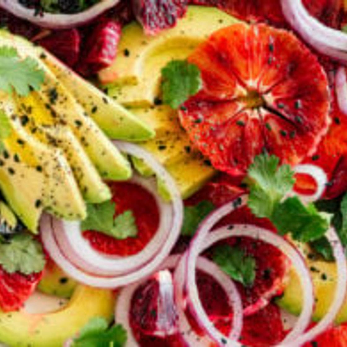 Blood Orange & Avocado Salad