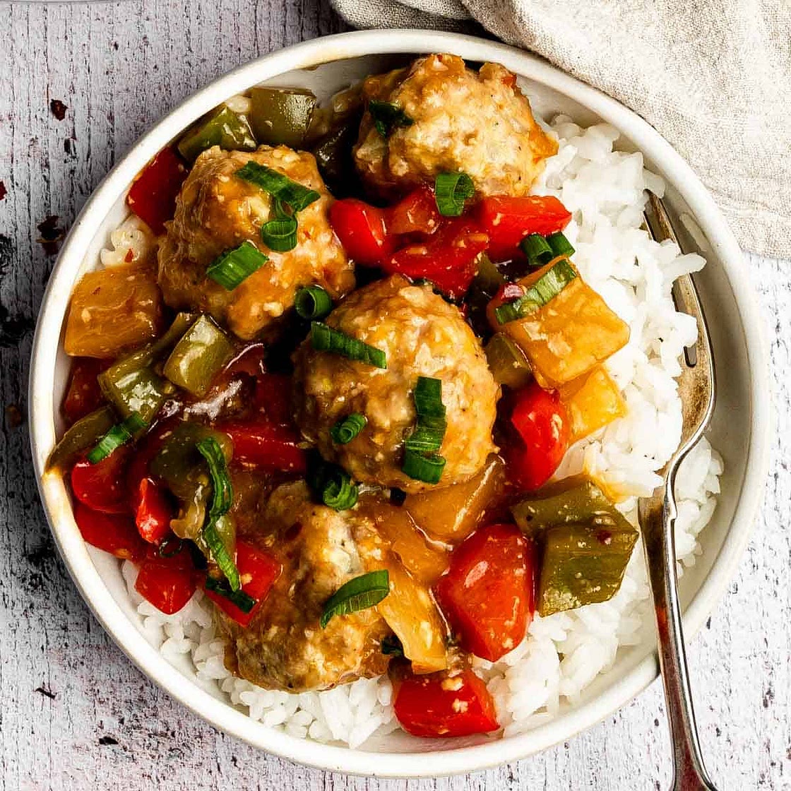 Sweet and Sour Meatballs