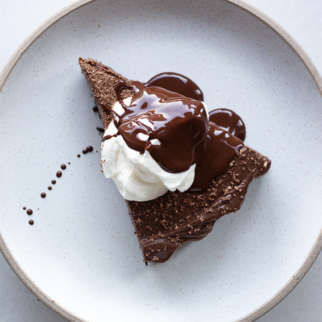No-Bake Chocolate Cheesecake