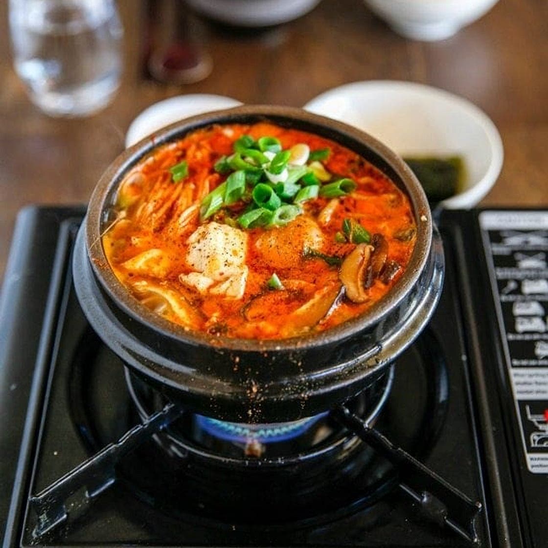 Sundubu Jjigae (Korean Spicy Soft Tofu Stew)