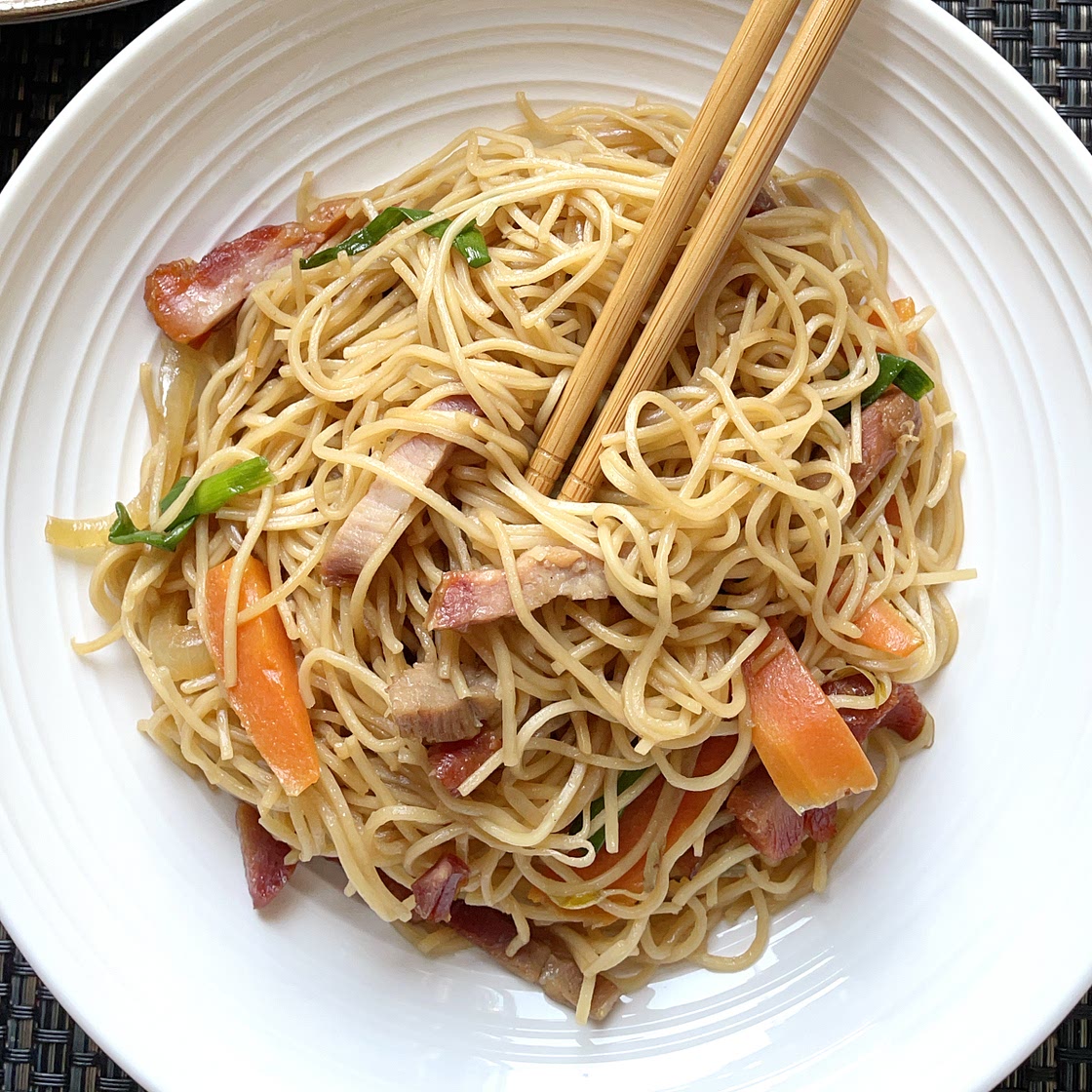 BBQ Pork Chow Mein