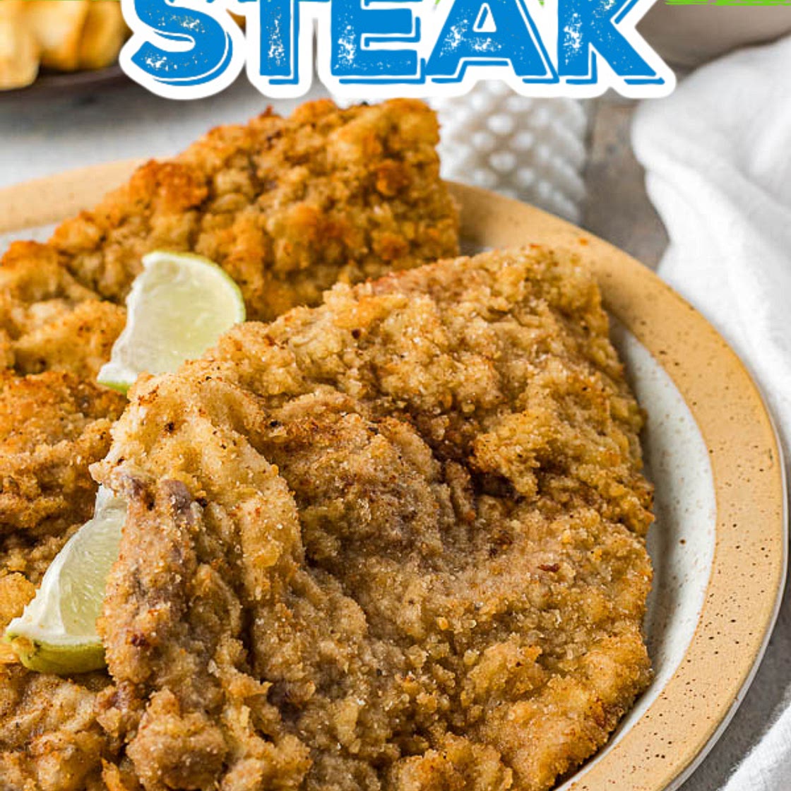 SOUTHERN CHICKEN FRIED STEAK {MILANESA}