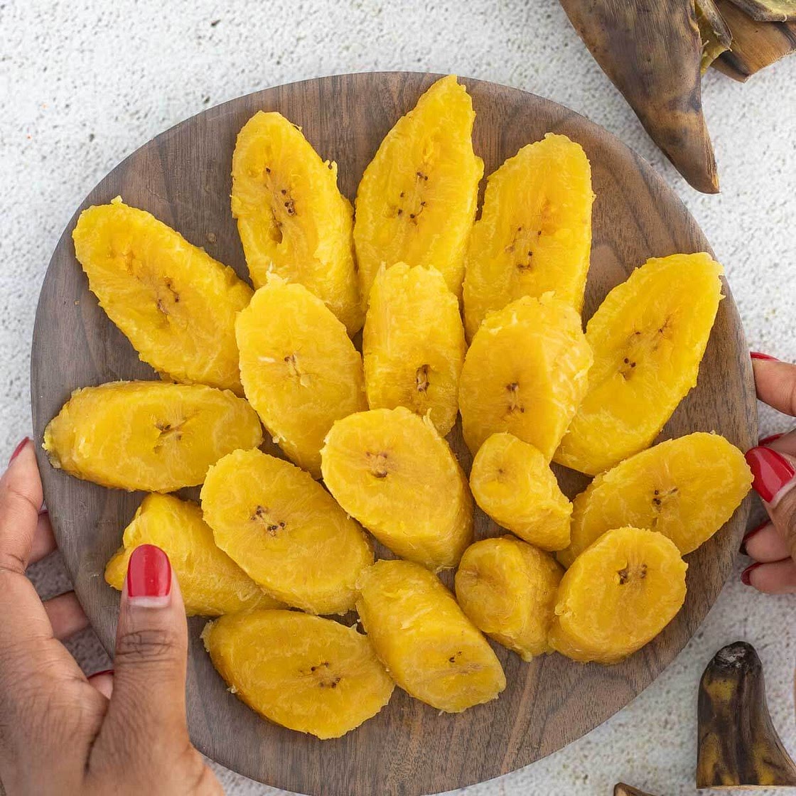 How to Boil Plantain
