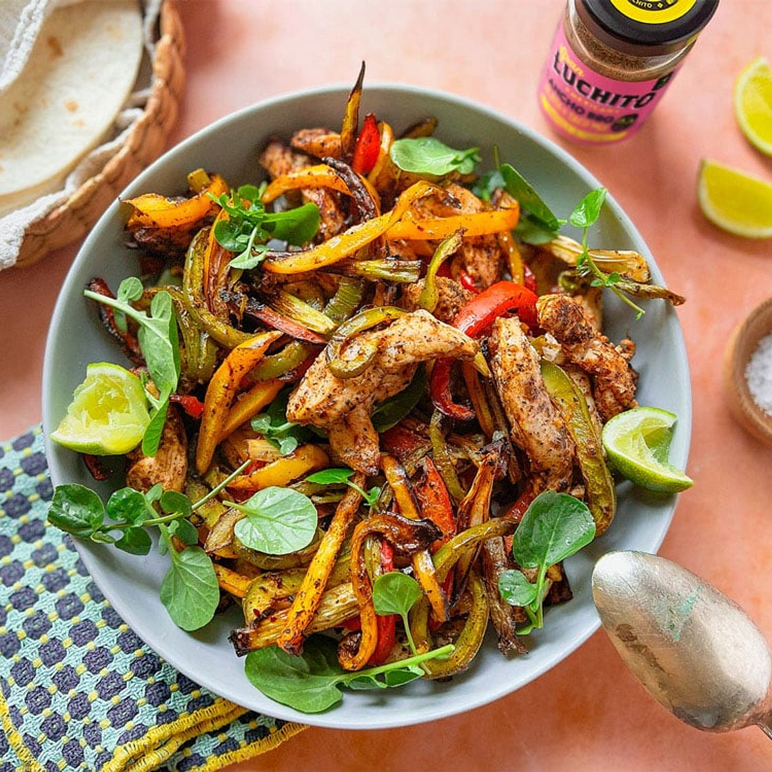 Air Fryer Chicken Fajitas