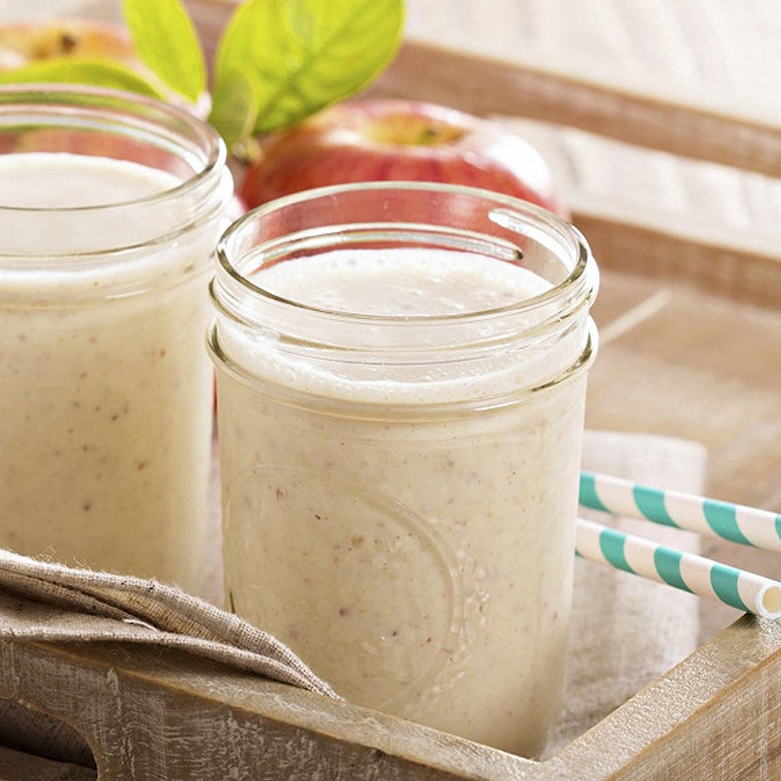 Smoothie de pommes et poires aux céréales